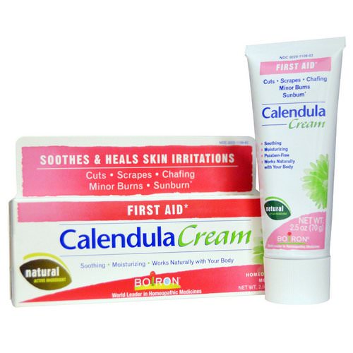 Boiron, Calendula Cream, First Aid, 2.5 oz (70 g) Review