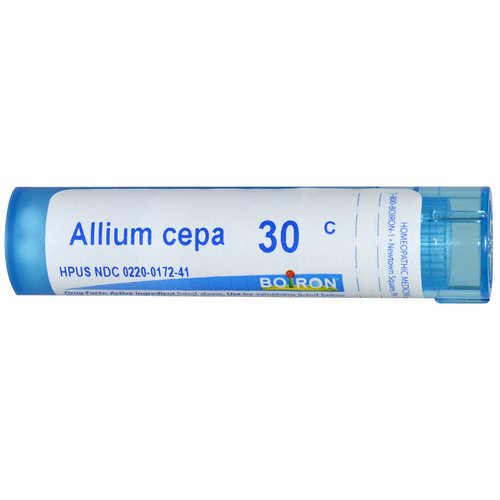 Boiron, Single Remedies, Allium Cepa, 30C, Approx 80 Pellets Review