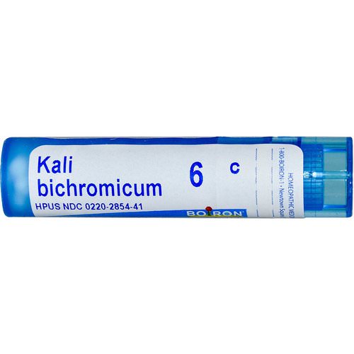 Boiron, Single Remedies, Kali Bichromicum, 6C, Approx 80 Pellets Review