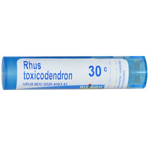 Boiron, Single Remedies, Rhus Toxicodendron, 30C, 80 Pellets Review