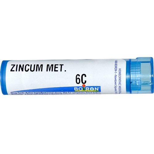 Boiron, Single Remedies, Zincum Metallicum, 6C, Approx 80 Pellets Review