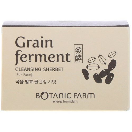 Botanic Farm, Grain Ferment Cleansing Sherbet For Face, 100 ml Review