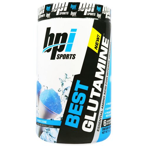 BPI Sports, Best Glutamine, Snow Cone, 14.1 oz (400 g) Review
