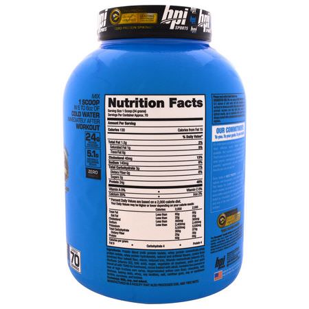 Vassleprotein, Idrottsnäring: BPI Sports, Best Protein, Advanced 100% Protein Formula, Cookies and Cream, 5.2 lbs (2,363 g)