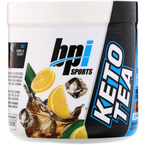 BPI Sports, Keto Tea, Iced Tea, 6.17 oz (175 g) Review