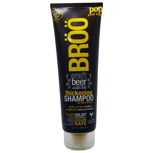 BRoo, Thickening Shampoo, Citrus Creme, 8.5 fl oz (250 ml) Review