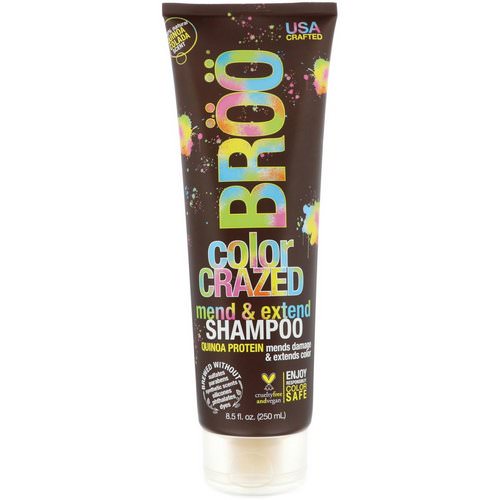 BRoo, Color Crazed Shampoo, Quinoa Colada, 8.5 fl oz (250 ml) Review