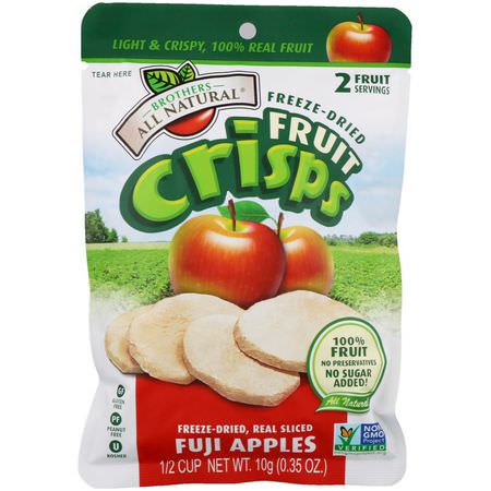 Brothers-All-Natural Fruit Vegetable Snacks Apples - Äpplen, Grönsaker, Grönsaksnacks, Frukt