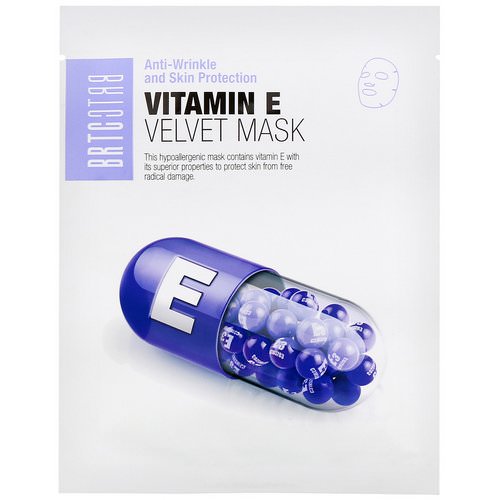 BRTC, Vitamin E Velvet Mask, 1 Mask, 25 g Review