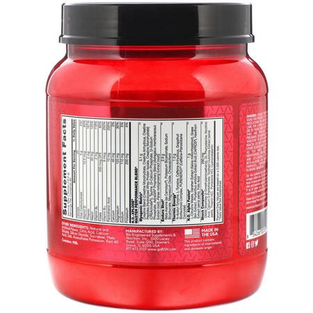 Stimulant, Betaine Waterfri, Kväveoxid, Kosttillskott Före Träning: BSN, N.O.-Xplode, Legendary Pre-Workout, Fruit Punch, 2.45 lbs (1.11 kg)