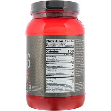Protein, Sportsnäring: BSN, Syntha-6 Edge, Protein Powder Drink Mix, Chocolate Milkshake, 2.35 lb (1.06 kg)