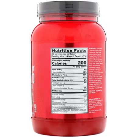 Protein, Idrottsnäring: BSN, Syntha-6, Ultra Premium Protein Matrix, Chocolate Milkshake, 2.91 lbs (1.32 kg)