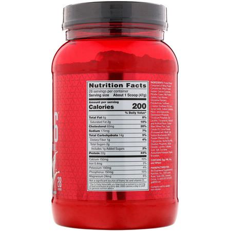 Protein, Idrottsnäring: BSN, Syntha-6, Ultra Premium Protein Matrix, Cookies and Cream, 2.91 lbs (1.32 kg)