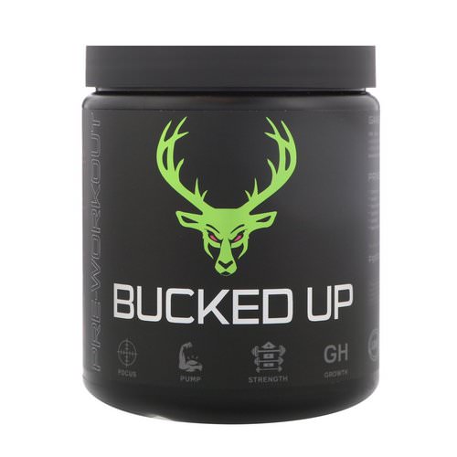 Bucked Up, Pre-Workout, Watermelon, 0.69 lbs (312 g) Review