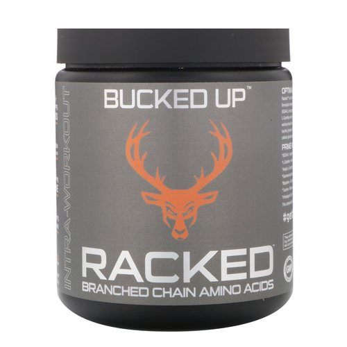Bucked Up, Racked BCAA, Peach Mango, 292 g Review