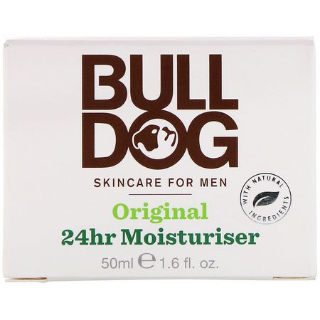 Ansiktsvård, Herrvård, Bad: Bulldog Skincare For Men, Original 24hr Moisturiser, 1.6 fl oz (50 ml)