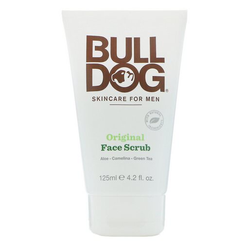 Bulldog Skincare For Men, Original Face Scrub, 4.2 fl oz (125 ml) Review