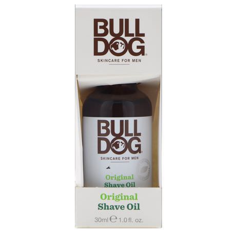 Skäggvård, Rakning, Herrskötsel, Bad: Bulldog Skincare For Men, Original Shave Oil, 1 fl oz (30 ml)