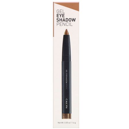 Ögonskugga, Ögon, K- Beauty Makeup: Cailyn, Gel Eye Shadow Pencil, Mink, 0.05 oz (1.4 g)