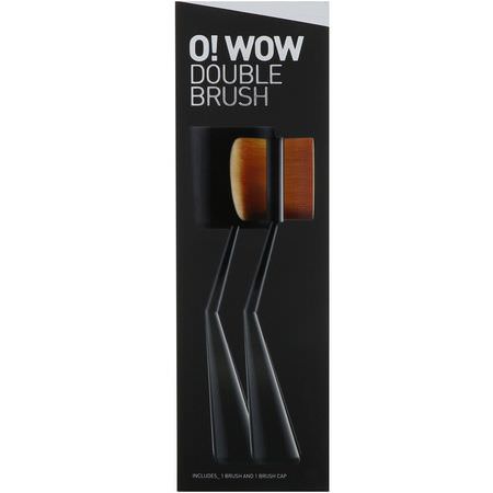 K-Beauty-Penslar, Makeup-Penslar, Beauty: Cailyn, O! Wow Double Brush, 1 Brush & 1 Brush Cap