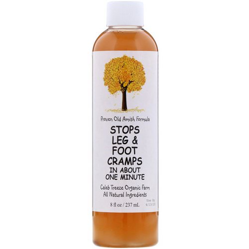 Caleb Treeze Organic Farm, Stops Leg & Foot Cramps, 8 fl oz (237 ml) Review