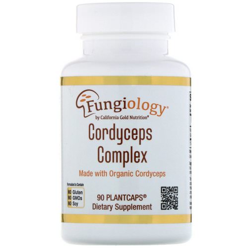 California Gold Nutrition, Fungiology, Cordyceps Complex, 90 Plantcaps Review