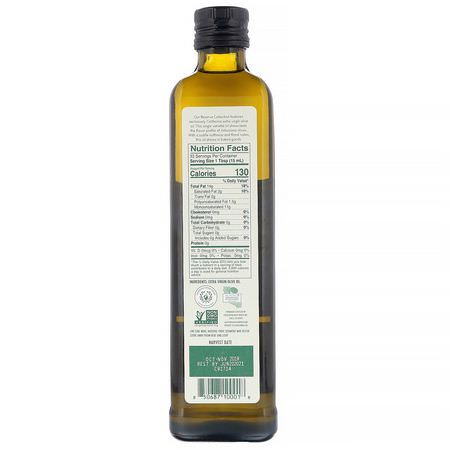 Olivolja, Vinjärn, Oljor: California Olive Ranch, Extra Virgin Olive Oil, Arbosana, 16.9 fl oz (500 ml)