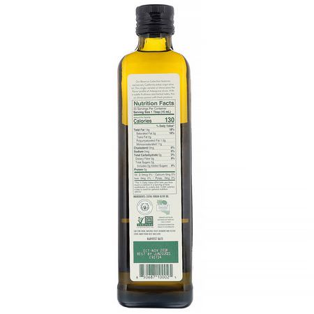 Olivolja, Vingrön, Oljor: California Olive Ranch, Extra Virgin Olive Oil, Arbequina, 16.9 fl oz (500 ml)