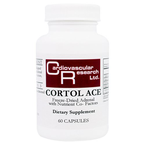 Cardiovascular Research, Cortol Ace, 60 Capsules Review