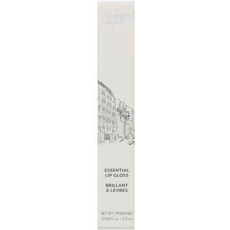 Läppglans, Läppar, Smink: Cargo, Essential Lip Gloss, Madrid, 0.08 fl oz (2.5 ml)