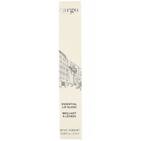 Läppglans, Läppar, Smink: Cargo, Essential Lip Gloss, Prague, 0.08 fl oz (2.5 ml)