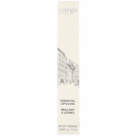 Läppglans, Läppar, Smink: Cargo, Essential Lip Gloss, Vienna, 0.08 fl oz (2.5 ml)