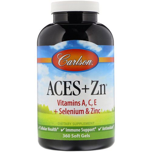 Carlson Labs, Aces + Zn, 360 Soft Gels Review