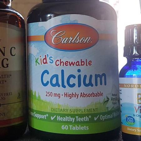 Carlson Labs Children's Calcium - Barnkalcium, Barns Hälsa, Barn, Baby