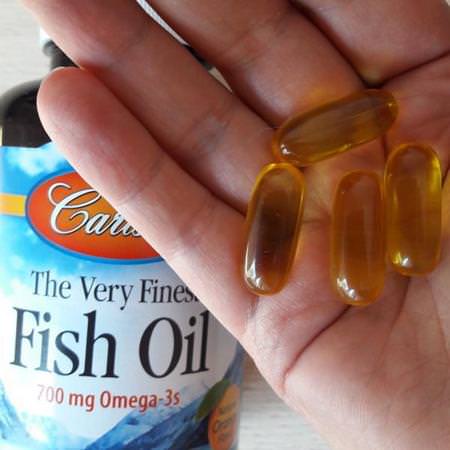 Carlson Labs Omega-3 Fish Oil - Omega-3 Fiskolja, Omegas Epa Dha, Fiskolja, Kosttillskott