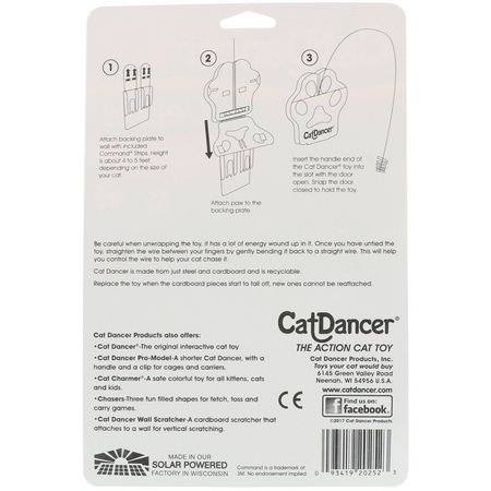 Husdjurleksaker, Husdjur: Cat Dancer, Deluxe Cat Toy, 1 Cat Dancer