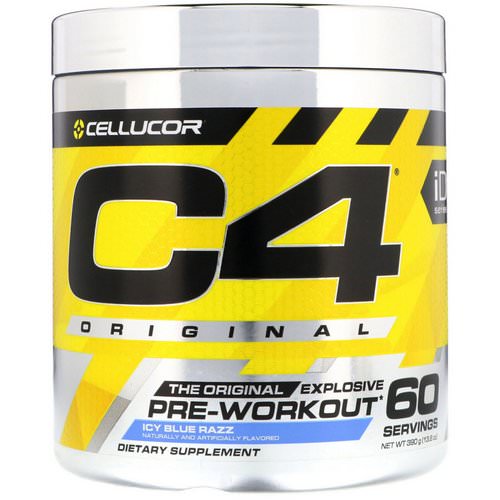 Cellucor, C4 Original Explosive, Pre-Workout, Icy Blue Razz, 13.8 oz (390 g) Review