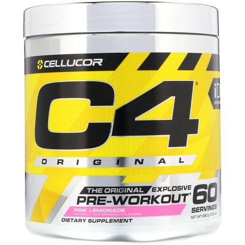 Cellucor, C4 Original Explosive, Pre-Workout, Pink Lemonade, 13.8 oz (390 g) Review