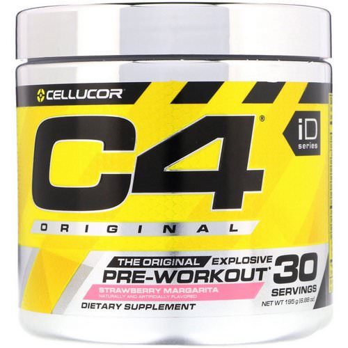 Cellucor, C4 Original Explosive, Pre-Workout, Strawberry Margarita, 6.88 oz (195 g) Review