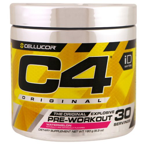Cellucor, C4 Original Explosive, Pre-Workout, Watermelon, 6.3 oz (180 g) Review