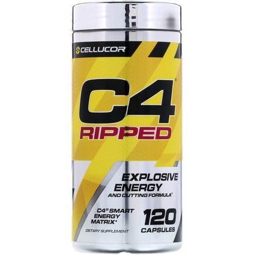 Cellucor, C4 Ripped, Explosive Energy, 120 Capsules Review