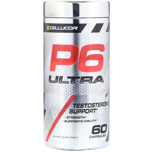 Cellucor, P6 Ultra, Testosterone Support, 60 Capsules Review