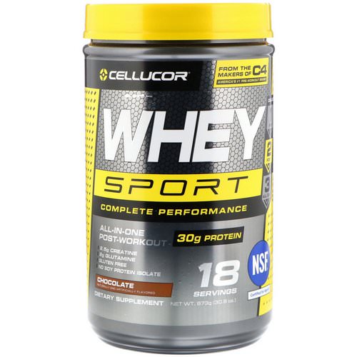 Cellucor, Whey Sport Complete Performance, Chocolate, 1.92 lbs (873 g) Review