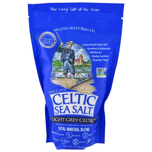 Celtic Sea Salt, Light Grey Celtic, Vital Mineral Blend, 1 lb (454 g) Review