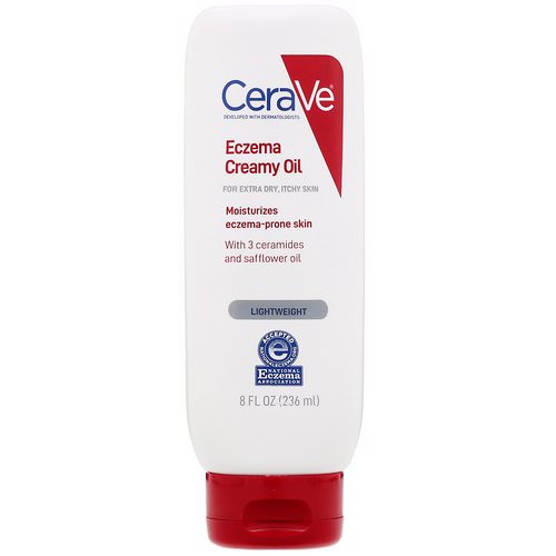 CeraVe, Eczema Creamy Oil, For Extra Dry, Itchy Skin, 8 fl oz (236 ml) Review