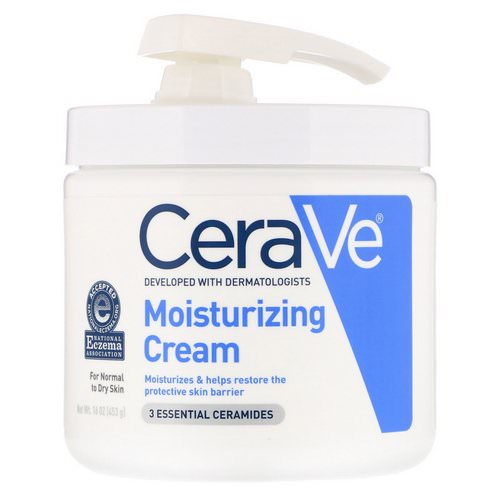 CeraVe, Moisturizing Cream with Pump, 16 oz (453 g) Review