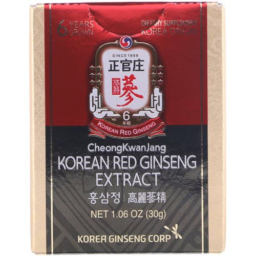 Cheong Kwan Jang, Korean Red Ginseng Extract, 1.06 oz (30 g) Review