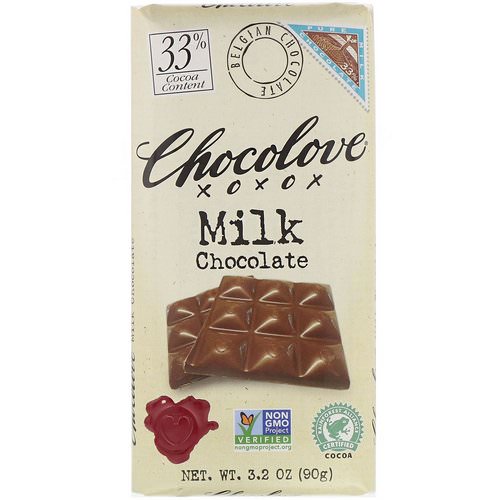 Chocolove, Milk Chocolate, 3.2 oz (90 g) Review
