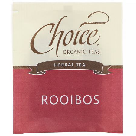 Choice Organic Teas Rooibos Tea Herbal Tea - Örtte, Rooibostte