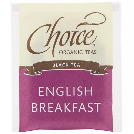 Choice Organic Teas English Breakfast Tea Black Tea - Svart Te, Engelsk Frukostte